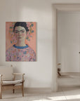 Canvas - Young Frida (Peach) - Admen.dk