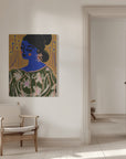 Canvas - The Blue Woman - Admen.dk