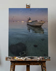 Canvas - Early Morning Fishing - Admen.dk