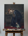 Canvas - Zuzanna and books - Admen.dk