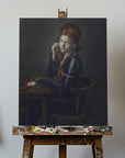 Canvas - Zuzanna with cherries - Admen.dk