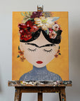 Canvas - Frida (Yellow Version) - Admen.dk