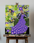 Canvas - Frida in the Garden - Admen.dk
