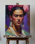 Canvas - Portrait Of Frida - Admen.dk