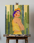 Canvas - Frida and cacti - Admen.dk