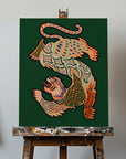 Canvas - Asiantiger Green - Admen.dk