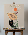 Canvas - Balancing Fruits - Admen.dk