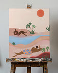 Canvas - Beach Please - Admen.dk