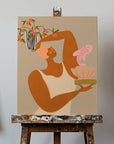 Canvas - Fish And Oranges - Admen.dk