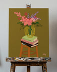 Canvas - Floral Vase - Admen.dk