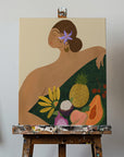 Canvas - Fruit Seller - Admen.dk
