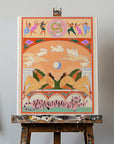 Canvas - Rabbit Jumps Over the Moon - Admen.dk
