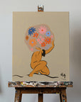 Canvas - World On Her Shoulders - Admen.dk