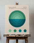 Canvas - Bauhaus Mavi Daire - Admen.dk