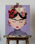 Canvas - Frida (Purple) - Admen.dk