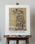 Canvas - Fulfillment (1910–1911) Gustav Klimt - Admen.dk