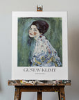 Canvas - Porträt Einer Dame - Gustav Klimt - Admen.dk
