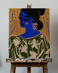 Canvas - The Blue Woman - Admen.dk