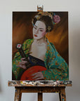 Canvas - Geisha - Admen.dk