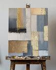 Canvas - Golden Greys 1 - Admen.dk