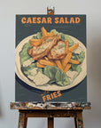 Canvas - Caesar Salad With Fries