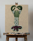 Canvas - GREEN LOBSTER