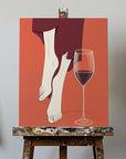 Canvas - Wine and Dancing