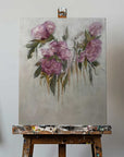 Canvas - Elegant Purple Blossoms - Karenina Fabrizzi