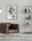 Plakat - Anemone portrait