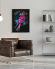 Plakat - Psychedelic Chill Frog