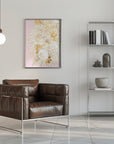 Plakat - Rekha floral art pair (left)