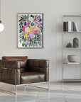 Poster - Urja loose floral watercolor bouquet