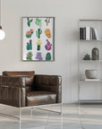 Poster - Collection of cacti
