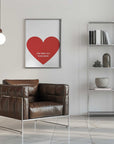 Plakat - Heartfelt Resolution