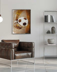 Plakat - Vintage Soccer Goalie