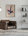 Plakat - Vibrant Soccer Bicycle Kick