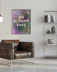 Poster - No gloomy days (green)