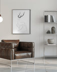 Poster - Proud reindeer