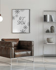 Plakat - Inky let it snow