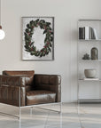 Plakat - Splatters holly wreath
