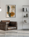 Plakat - Abstract Beige No 1