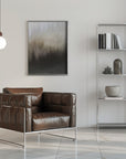 Plakat - sunset art in grey