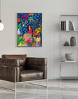 Plakat - Woman on Staircase - Admen.dk