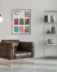 Poster - Contrast of color