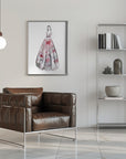 Poster - Kaede fashion illustration