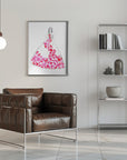 Plakat - Oleta fashion illustration