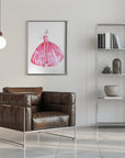 Poster - Beren fashion illustration