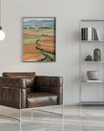 Plakat - Queniva patchwork landscape