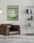 Plakat - Gin & Tonic