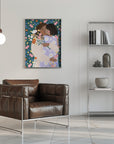 Plakat - Mother and Daughter in wildflower garden - Bea Müller